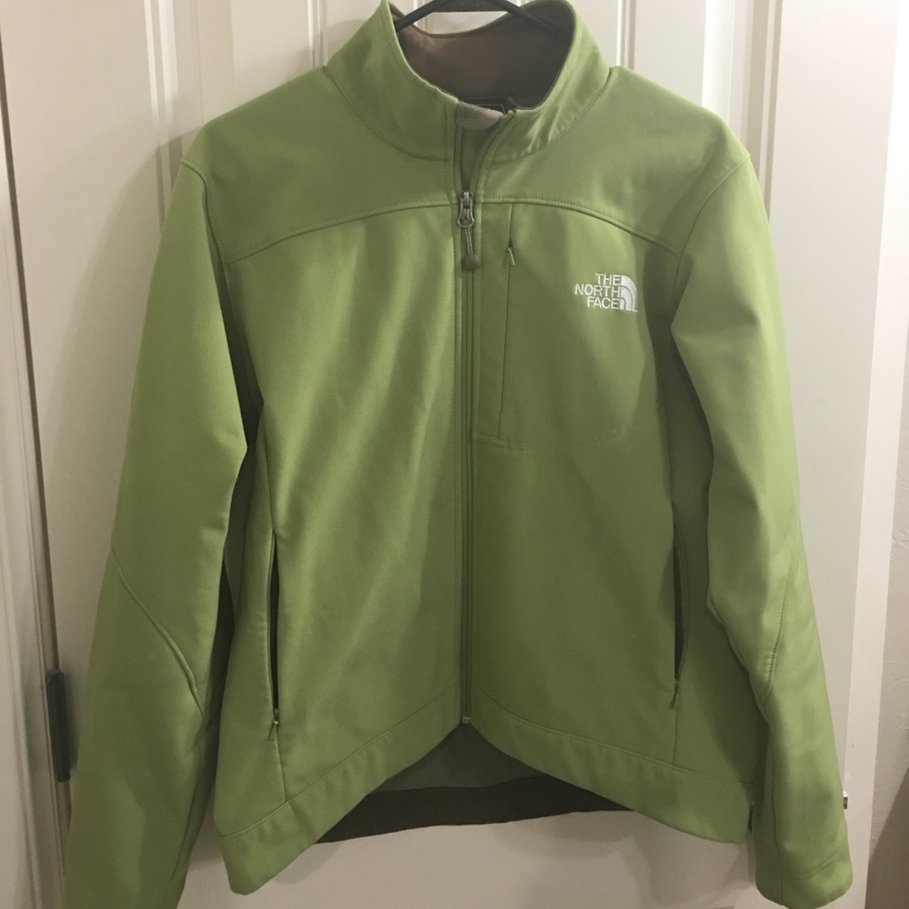 North face green jacket